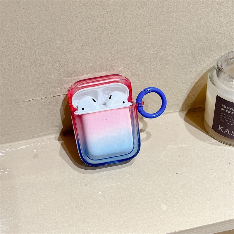 Vỏ Bảo Vệ Hộp Sạc Tai Nghe Bluetooth Không Dây Airpods1 / 2 Pro Phantom Air Pods Pro 3 Màu Gradient Thời Trang Ốp