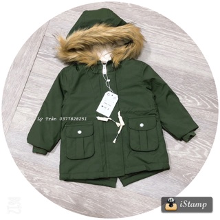 Áo khoác Parka cho bé