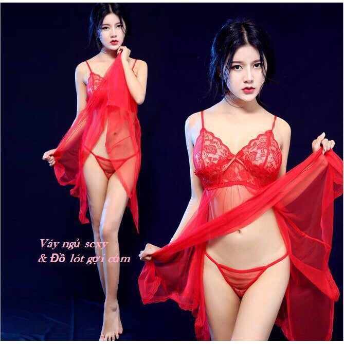 Váy voan 2 dây sexy - V308 | BigBuy360 - bigbuy360.vn