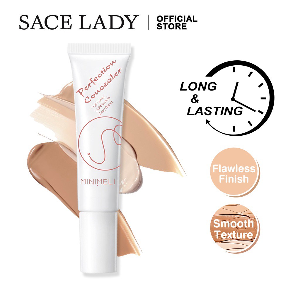 Kem Che Khuyết Điểm SACE LADY & MINIMELI Dạng Lỏng Tạo Lớp Trang Điểm Tuyệt Vời 12g/0.42oz