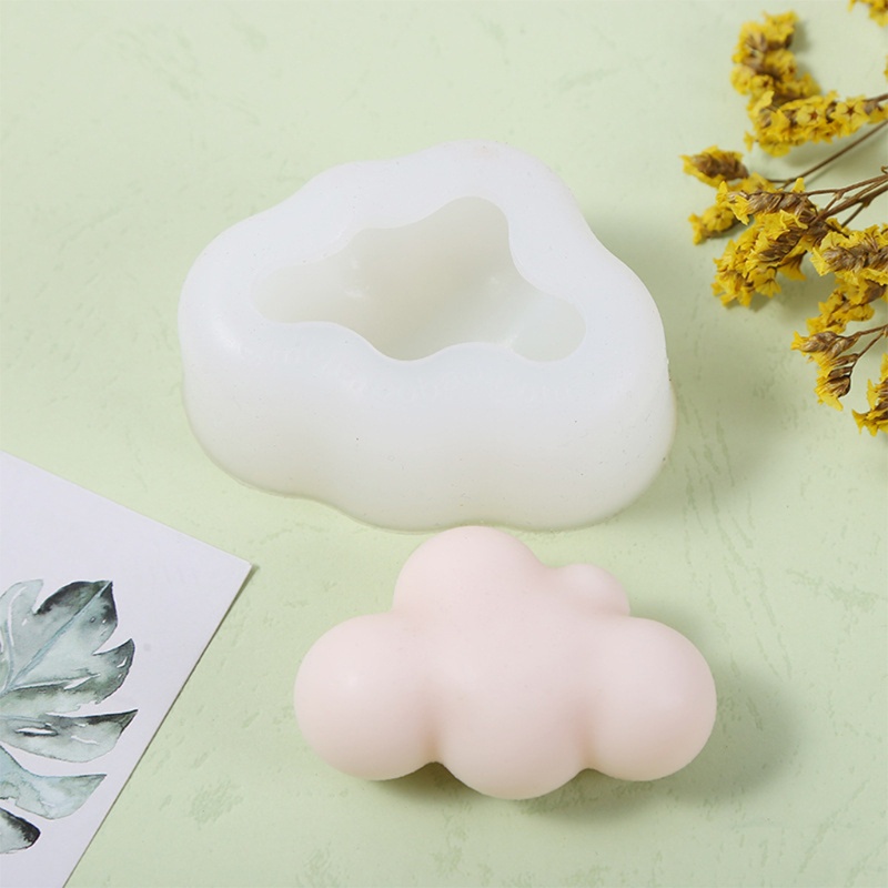 Khuôn silicone tạo hình đám mây 3D trang trí bánh