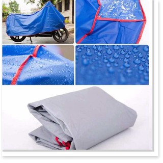 Đồ Trùm Xe Máy - Xanh