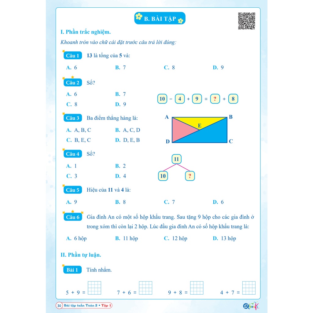 Sách - Combo Bài Tập Tuần Toán và Tiếng Việt Lớp 2 - Chân Trời Sáng Tạo - Học Kì 1 (2 cuốn)