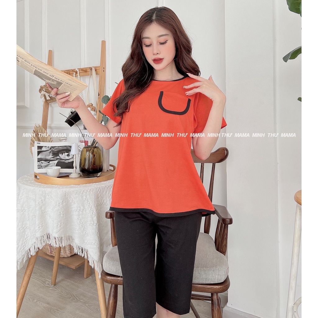 Bộ bầu - bộ sau sinh - chất liệu cotton - kiểu mới thời trang