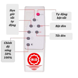 Remote điều khiển từ xa cho đèn led năng lượng mặt trời
