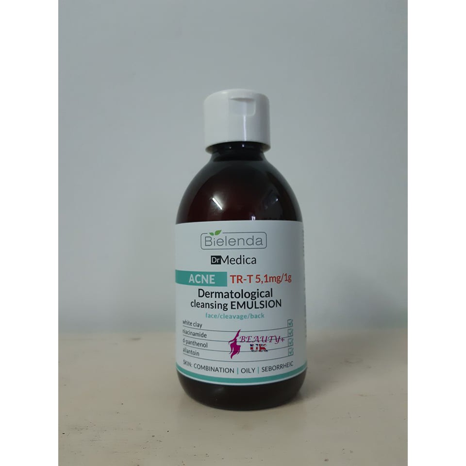 Sữa rửa mặt Dr Medica Dermatological Anti Acne Cleansing Emulsion 250ml