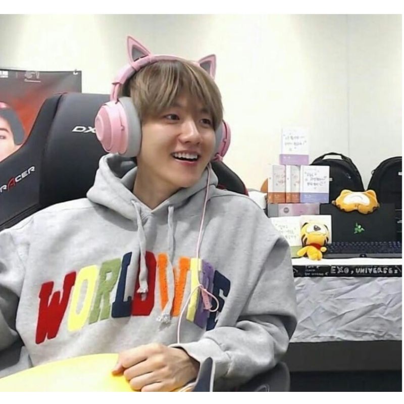 Áo Hoodie In Hình Baekhyun Exo