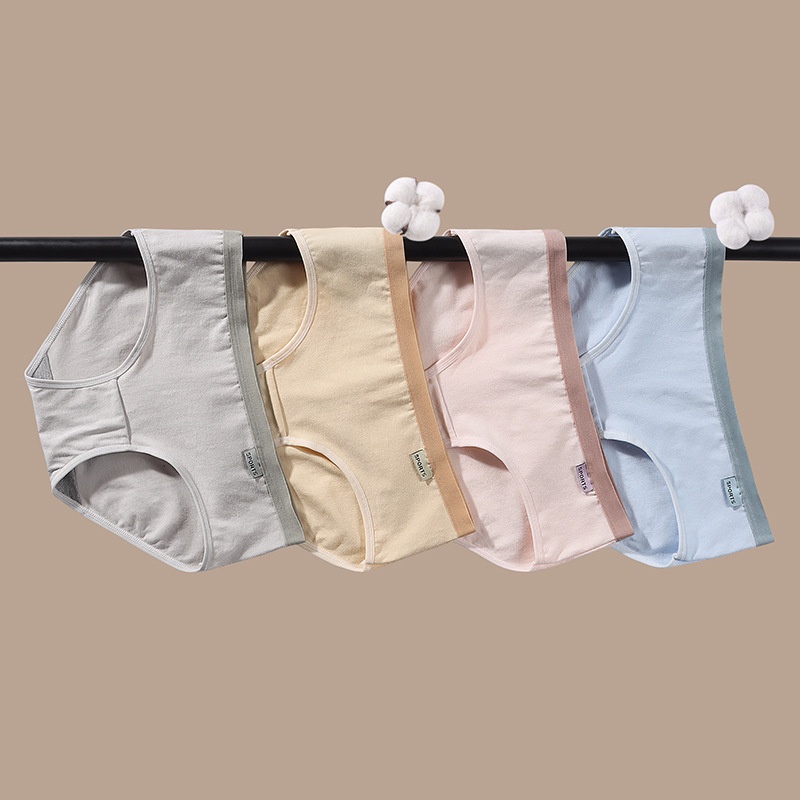  Quần Lót Cotton Lưng Vừa Kháng Khuẩn Thiết Kế Đơn Giản Gợi Cảm Cho Nữ 130 | BigBuy360 - bigbuy360.vn