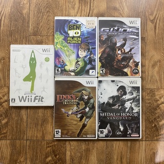 Trò chơi dành cho máy wii link crossing, ben 10, medal of honor, wii fit, g.i. joe