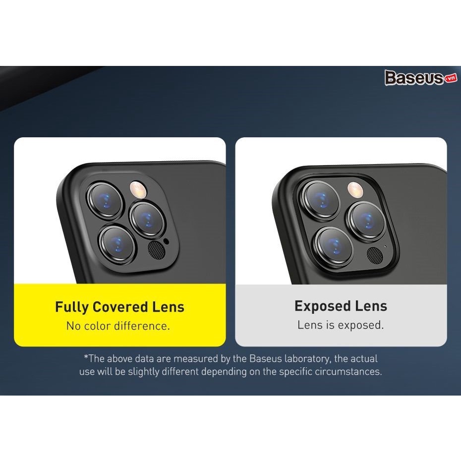 Ốp lưng chống bám bẩn cho iPhone 13 Series Baseus Liquid Silica Gel Protective Case