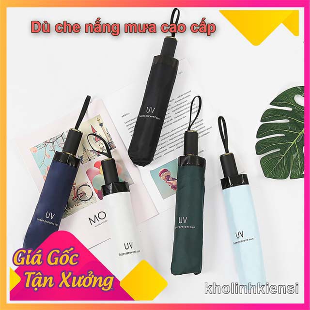 Dù Che Nắng Mưa- Ô Dù Cầm Tay Chống Tia UV 1301- Hàng chất lượng cao