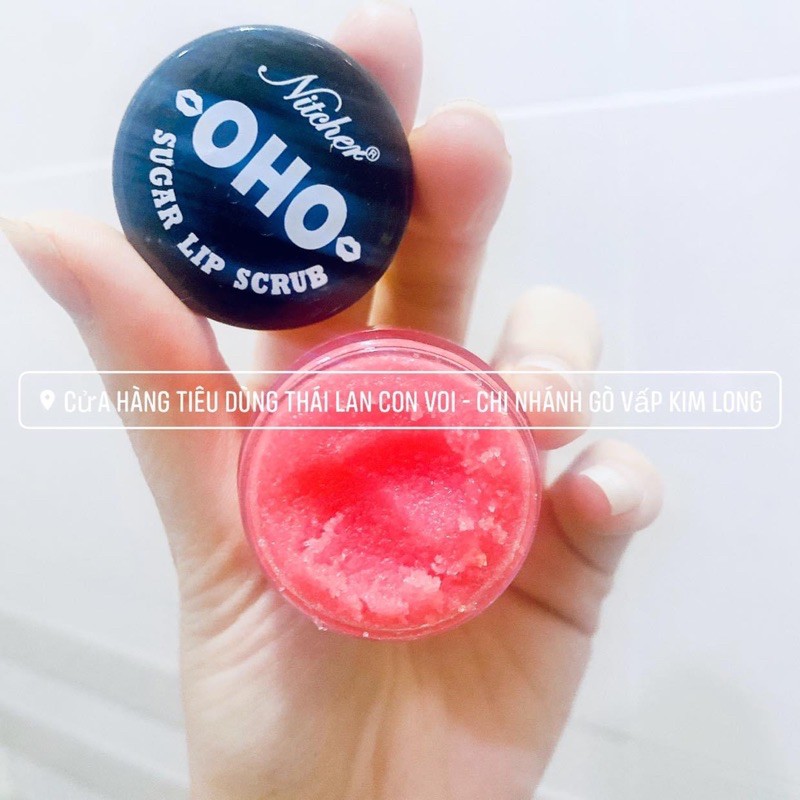 Tẩy tế bào chết dưỡng ẩm môi OHO Thái Lan | BigBuy360 - bigbuy360.vn