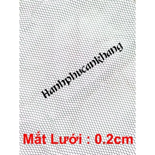 Lưới Vợt Sợi Dù Đơn Mắt Mịn (Mã E)