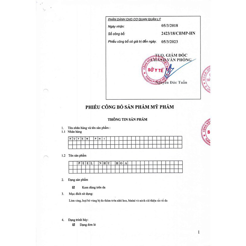 Peel Nhũ Hoa giảm Thâm Vùng Kín- Nách Bẹn - Bikini | BigBuy360 - bigbuy360.vn