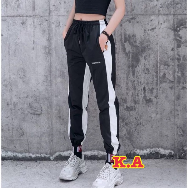 Quần jogger youboom unisex nam nữ chất cực đẹp | BigBuy360 - bigbuy360.vn