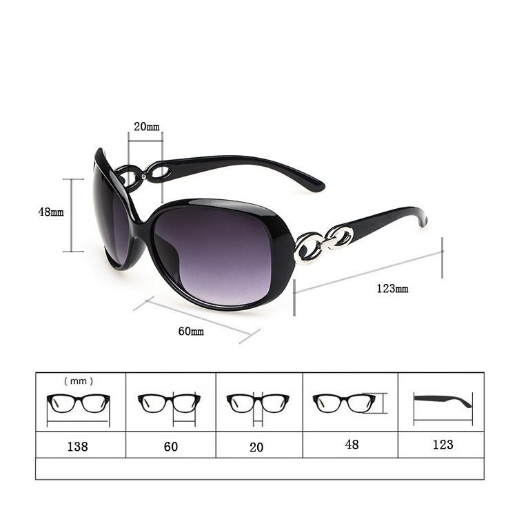 Kính Mát Thời Trang Vintage Sang Trọng Cho Nữ