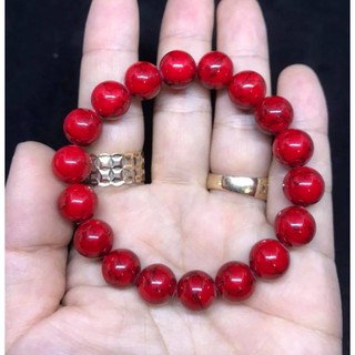 VÒNG TAY SAN HÔ ĐỎsize 10LY