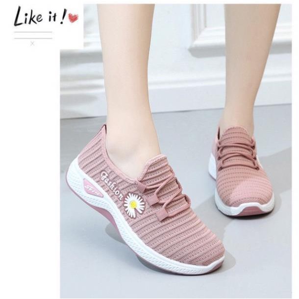 [Mã FAMAYWA2 giảm 10k đơn từ 50k] Giày thể thao nữ hoa cúc , giày đi bộ đế êm - Hàng QC cao cấp TT8 | BigBuy360 - bigbuy360.vn