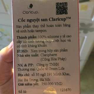 Cốc nguyêt san Pháp kháng khuẩn