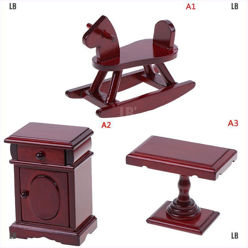 Mô Hình Búp Bê mini Bằng Gỗ Dùng Để Trang Trí