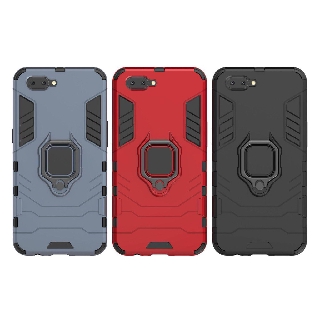 Ốp lưng Oppo F9 chống sốc Iron Man gắn giá đỡ iring hỗ trợ xem video, chống va đập mạnh