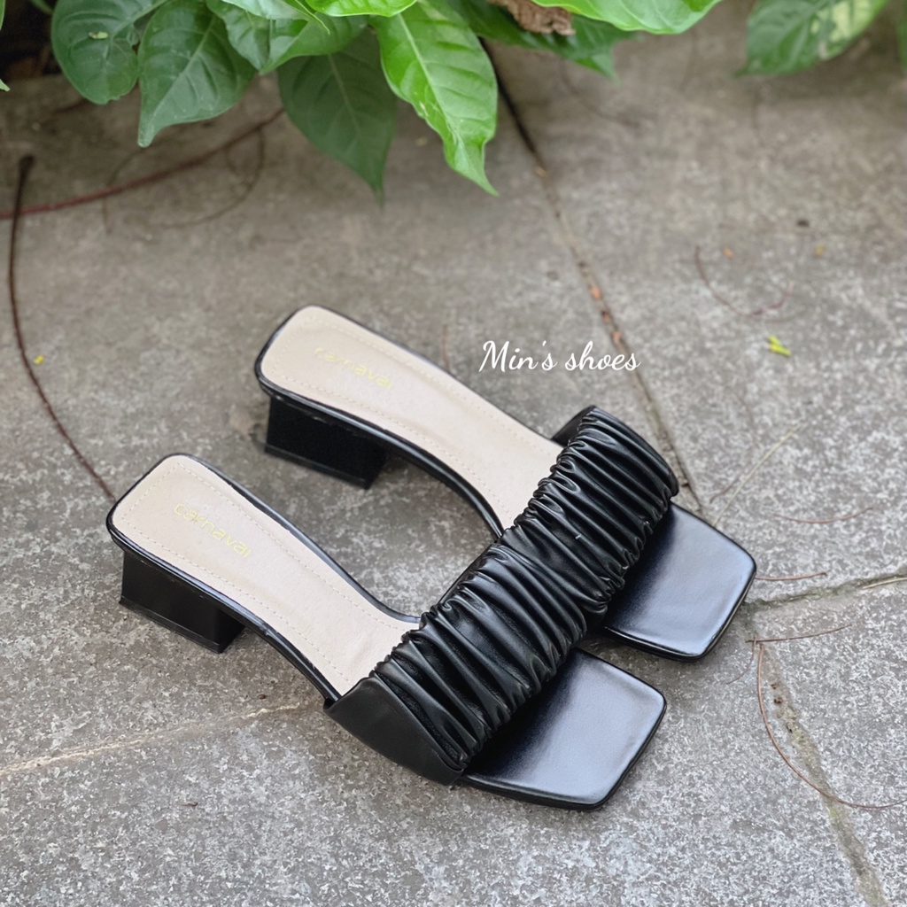Min's Shoes - Giày guốc da mềm S430