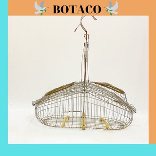 Lồng bẫy chim chào mào, chim khuyên BOTACO chất liệu inox cao cấp siêu nhạy LB3