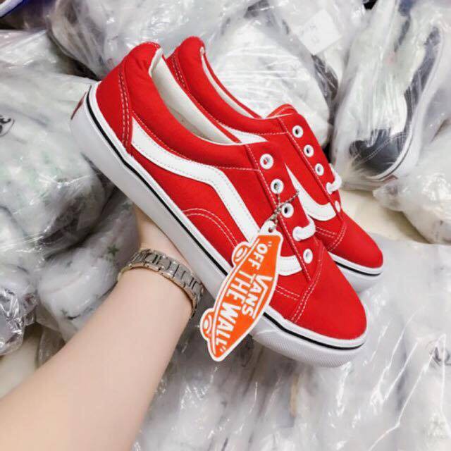 Giày Vans Old Skool đỏ tươi