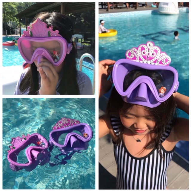 Kính bơi trẻ em kiểu mặt nạ hoạt hình nhiều kiểu dáng cho bé trai và bé gái roadstar swimways