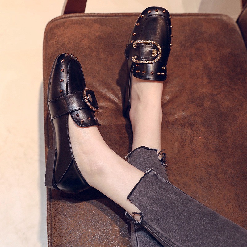 Giày Đế Bằng Nữ Ulzzang Thời Trang Giày Lười 8241507 | BigBuy360 - bigbuy360.vn