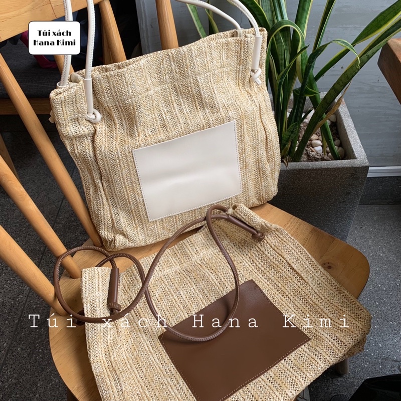 Túi Tote, Túi cói đi biển phom mềm