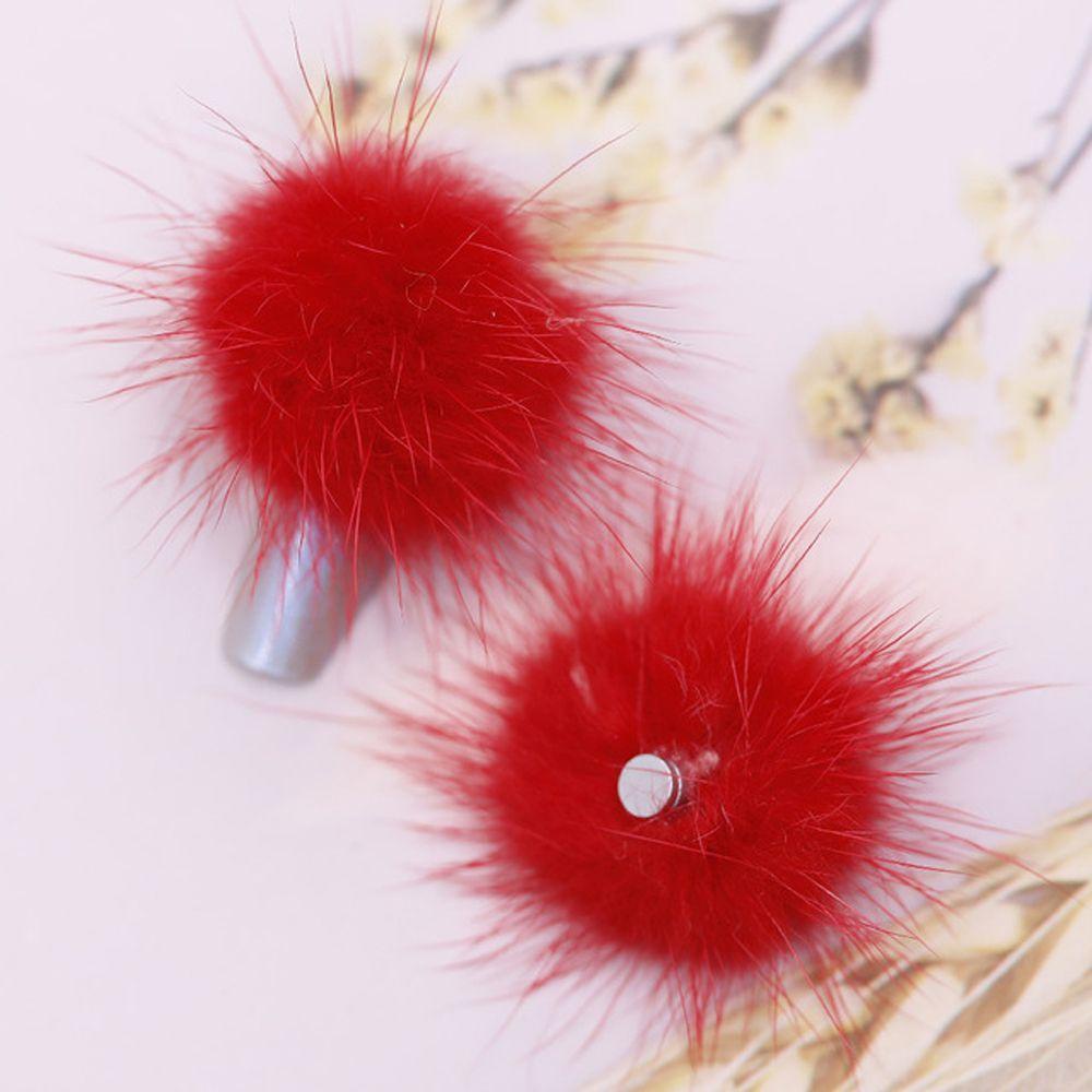 TWINKLE Phụ Kiện Quả Bóng 3D Trang Trí Móng Tay Có Thể Tháo Rời DIY