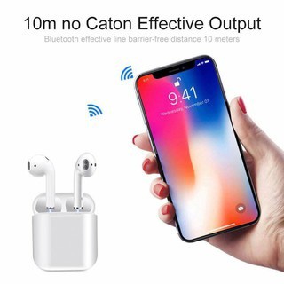Tai nghe bluetoooth I12 kèm vỏ bảo vệ hình con thú dễ thương