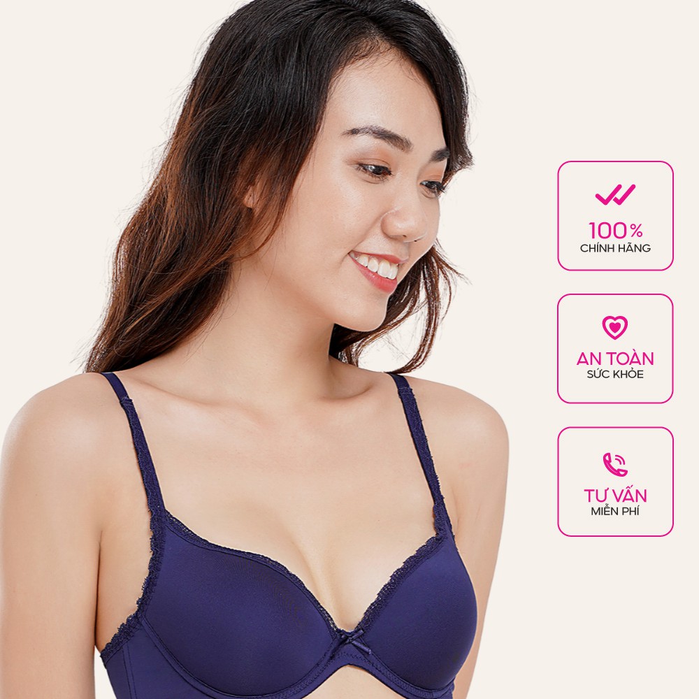 Áo ngực nữ T- shirt phối ren Misaki by Vera 7105 | BigBuy360 - bigbuy360.vn