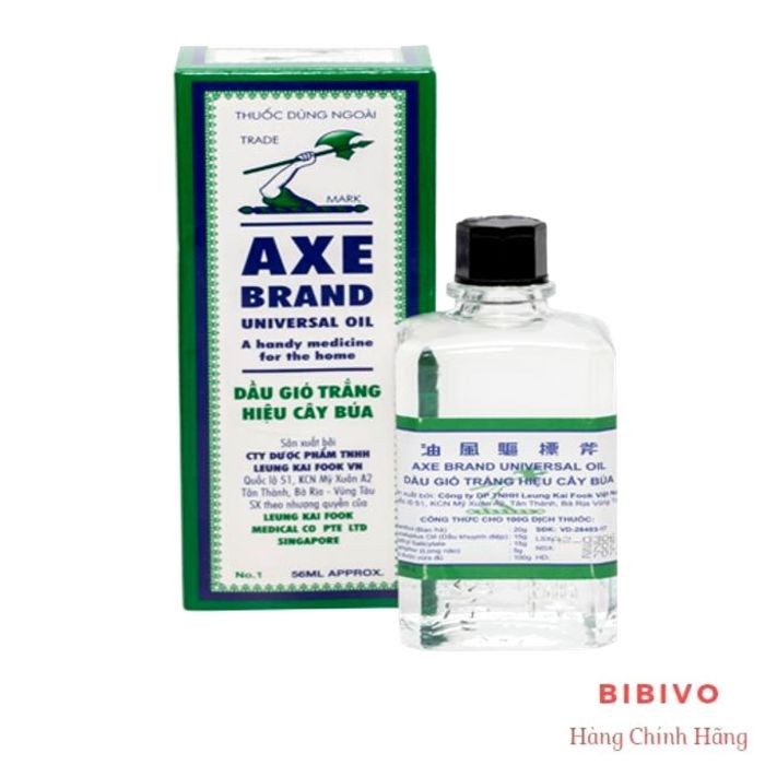 Dầu gió hiệu Cây Búa 56ml - Axe Brand Universal - Chính hãng