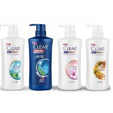 Dầu Gội Clear Men/ Bạc Hà &amp; Hoa Anh Đào Thái Lan Mẫu Mới