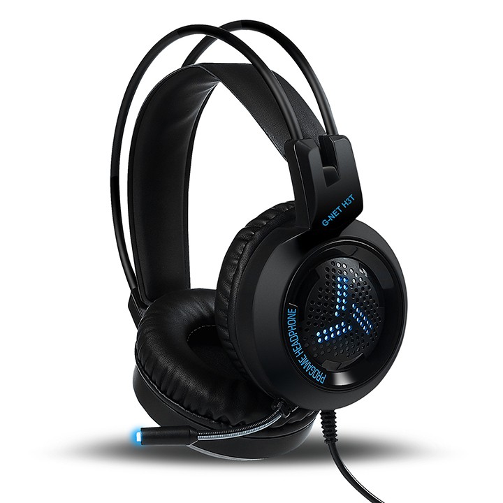 Tai nghe gaming GNET H3T Có Mic, Màu đen, G-Net H3T Gaming Headphone,VDS SHOP