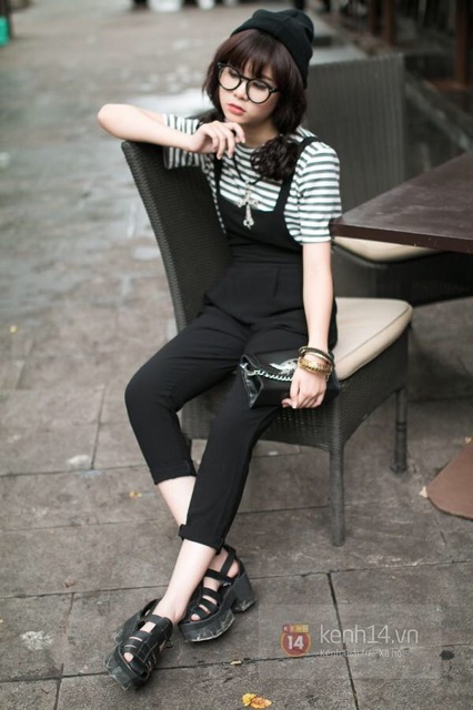 Quần baggy sắn gấu vải sạn | BigBuy360 - bigbuy360.vn