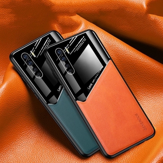 Ốp lưng da thời trang cho điện thoại oppo reno z reno 2z 2f ace2 reno3 pro