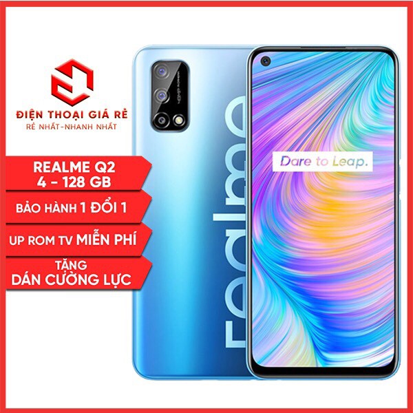 Điện Thoại Realme Q2 - RAM 4/128GB [Giá rẻ Sài Gòn, BH 3 tháng1 đổi 1 - Tặng dán màn] | WebRaoVat - webraovat.net.vn