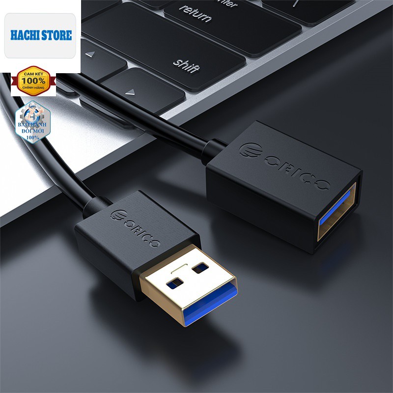 Cáp Nối Dài USB Orico U3-MAA01-20-BK USB 3.0  - Hàng Phân phối Chính Hãng