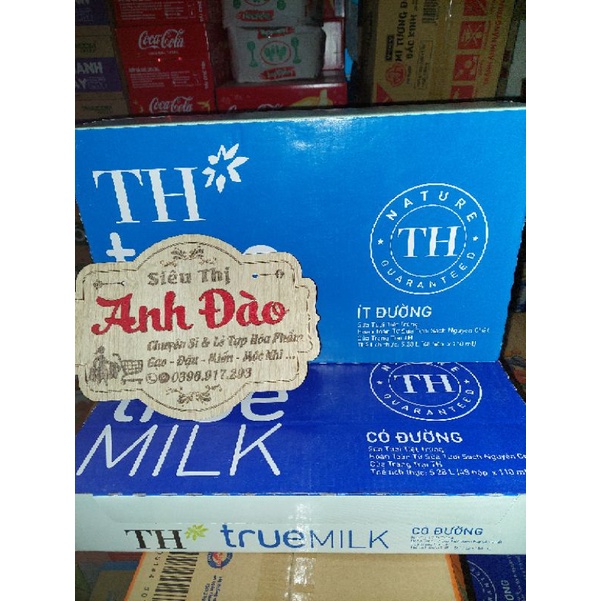 Thùng sữa TH true MILK hộp 110ml