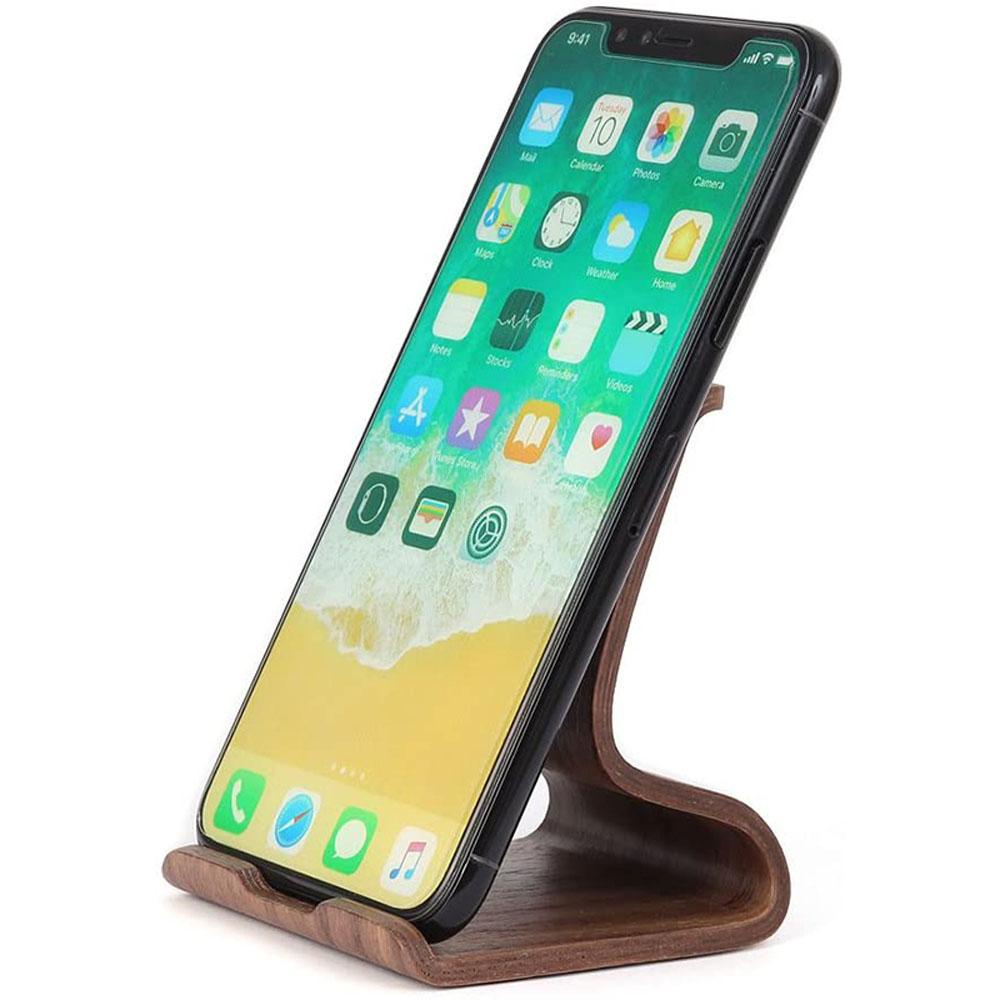 Giá Đỡ Điện Thoại / Máy Tính Bảng Bằng Gỗ Chất Lượng Cao Tiện Dụng