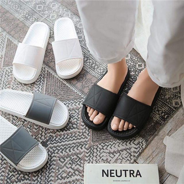 Dép ulzzang quai trơn hot trend - tăng chiều cao - đủ size nam nữ | BigBuy360 - bigbuy360.vn