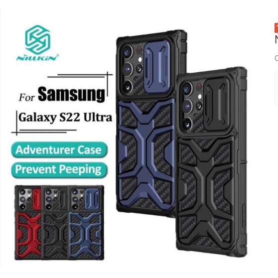 Ốp Lưng NILLKIN ADVENTURER CHỐNG SỐC chính hãng cho SAMSUNG GALAXY S22 ULTRA