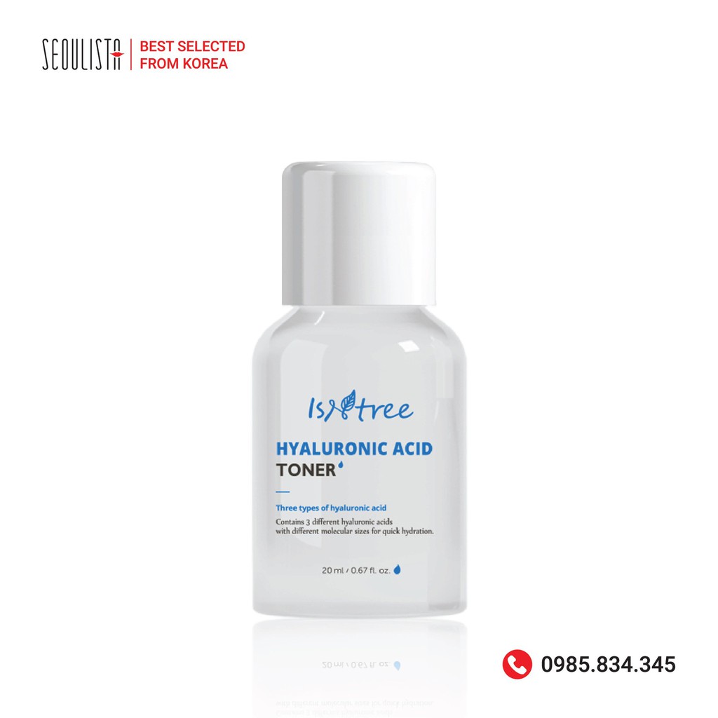 Tổng hợp sản phẩm dùng thử ISNTREE 20ml