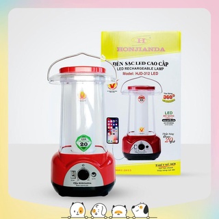 ĐÈN SẠC TÍCH ĐIỆN ĐA NĂNG BÓNG LED SIÊU SÁNG HONJIANDA HJD-312
