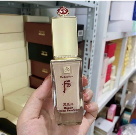 Kem nền Whoo Radiant Essence Foundation 8ml_HÀNG TÁCH SET DATE MỚI NHẤT
