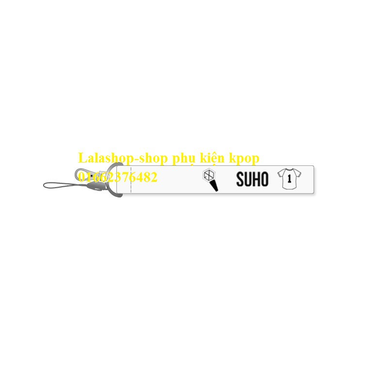 Xả lỗ - Móc khóa nametag EXO Lightstick