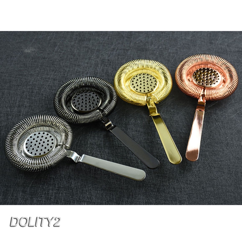 Cocktail Strainer Stainless Steel Shaker Filter Drink Strainer Tools